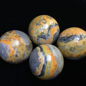 Bumblebee Jasper Sphere