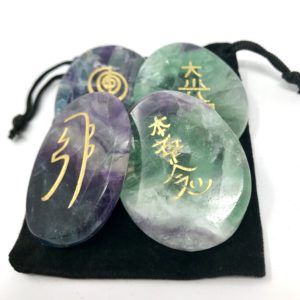 Engraved Crystal Reiki Sets (Assorted)