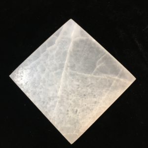 Selenite Square Charging Plate 12x12cm
