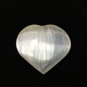 Selenite Heart 7-8cm