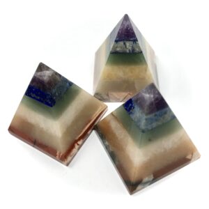 7-Stone Chakra Pyramid