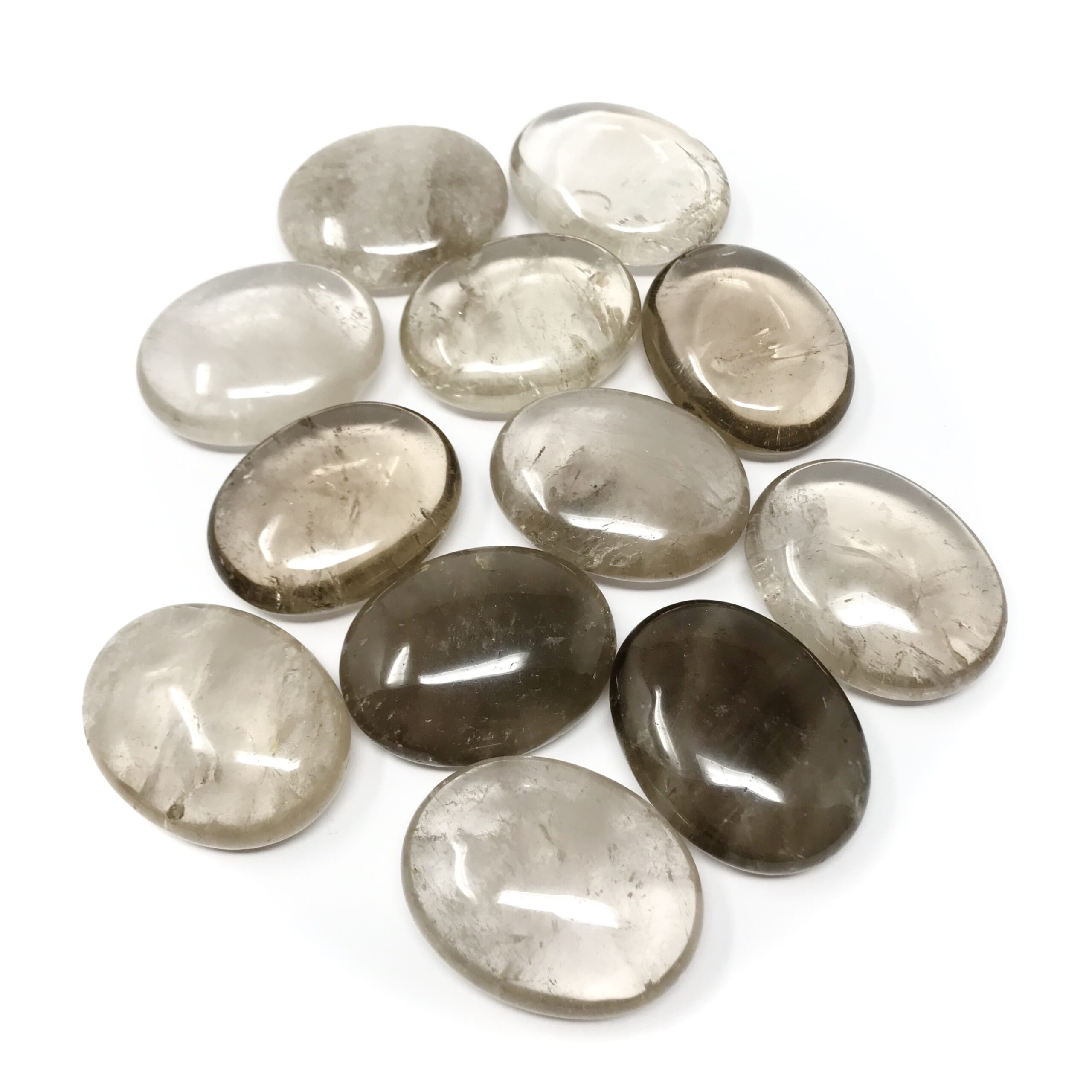 Smoky Quartz Palm Stone