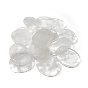 Clear Quartz Flat Stone