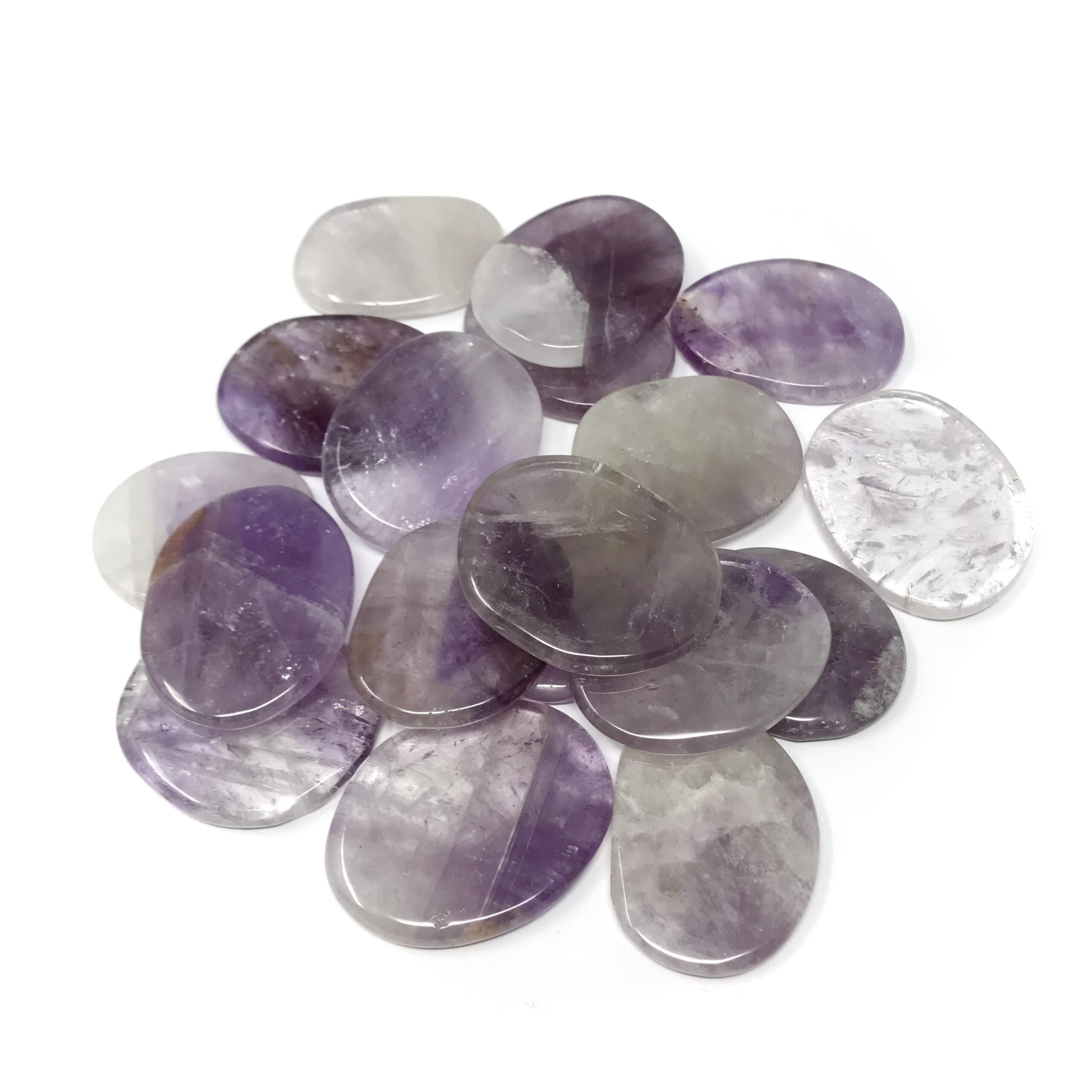 Amethyst Flat Stone