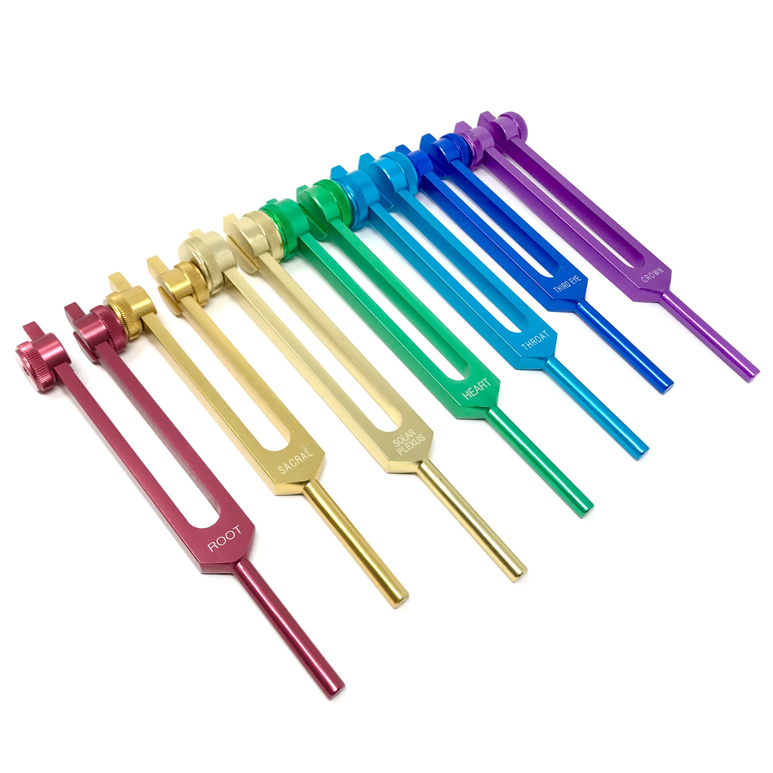 Chakra Body Tuning Fork or 7pc Set