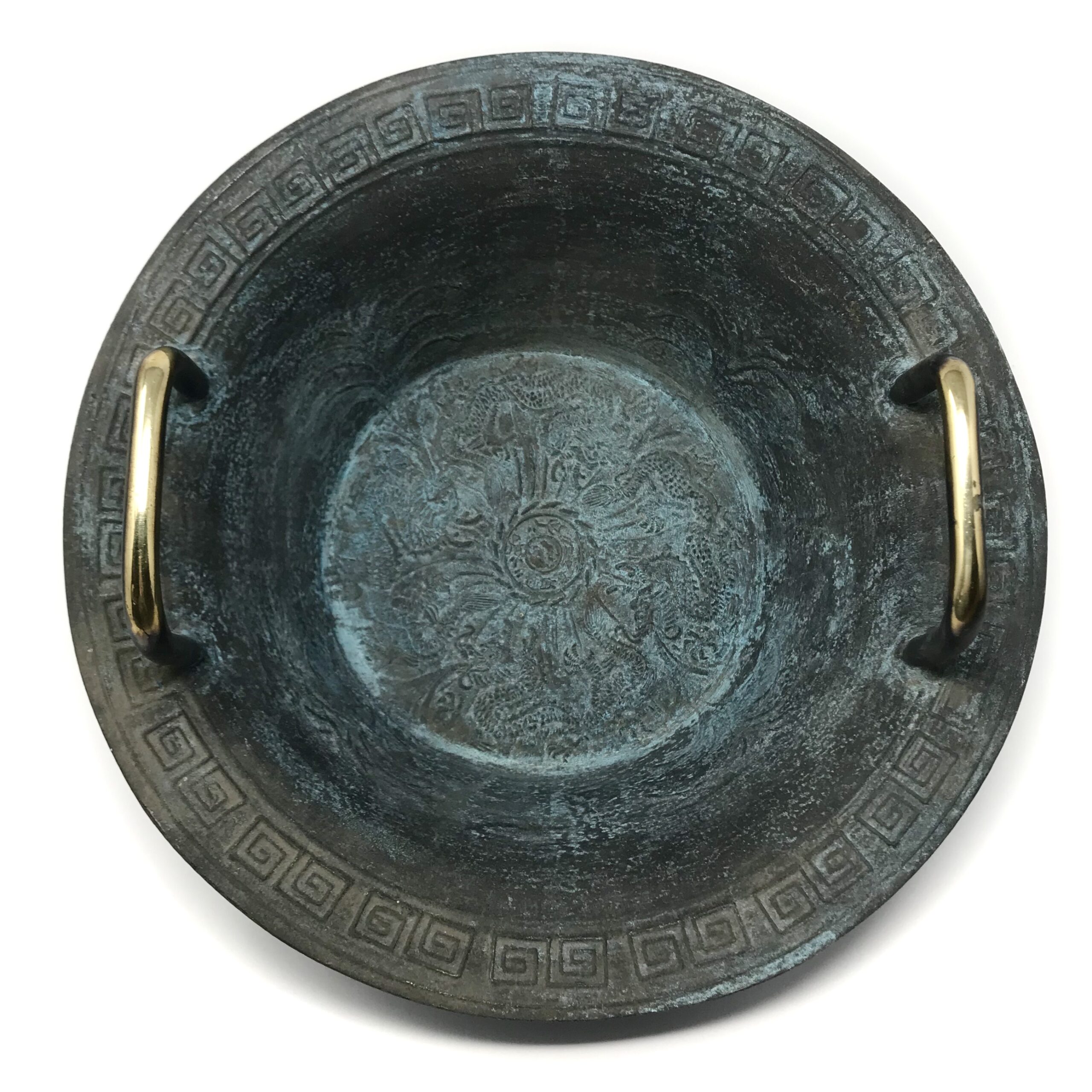 Copper Chinese Spouting Bowl