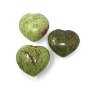 Green Opal Heart