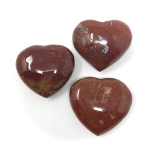 Red Jasper Heart